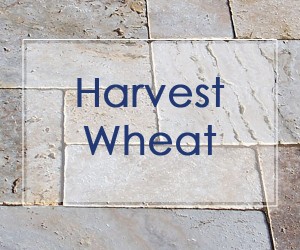harvest wheat travertine stone pavers