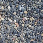 mixed beach pebbles
