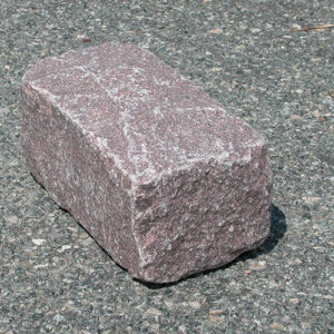 pink color cobblestone granite