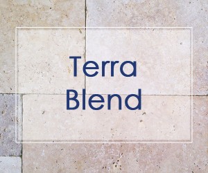 terra blend travertine stone pavers