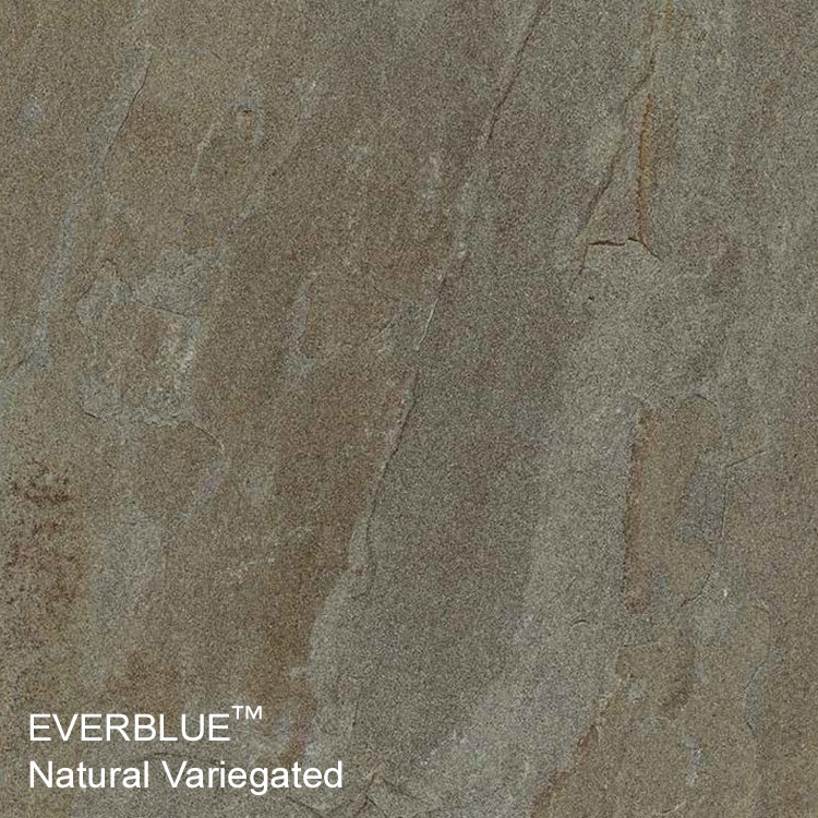 Outdoor Porcelain Bluestone Tile Pavers | Everblue™ Variegated