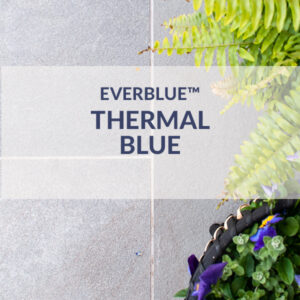 thermal blue porcelain stone